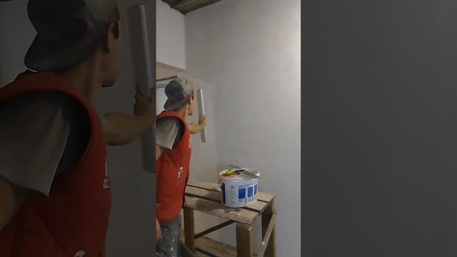 шпаклевание стен под обои своими руками гипсовыми составами смотреть онлайн