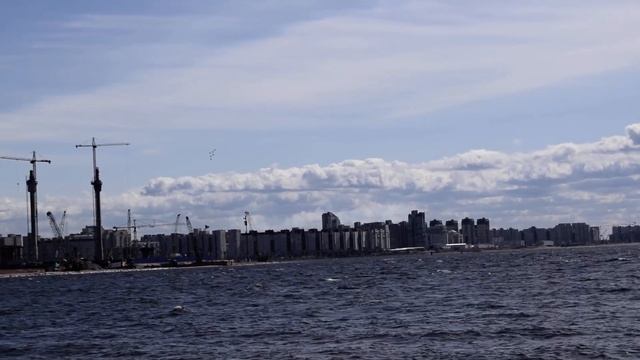 "Русские Витязи" над Финским заливом (Санкт-Петербург) смотреть онлайн