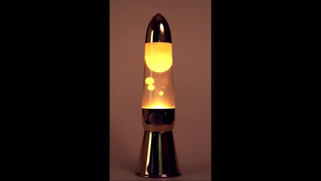 Лава-лампа 36см Оранжевая/Прозрачная (Хром) смотреть онлайн