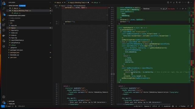 Building a Embeddings Explained in React Part 2 смотреть онлайн