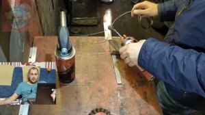 Припой для пайки алюминия, проволока с флюсом