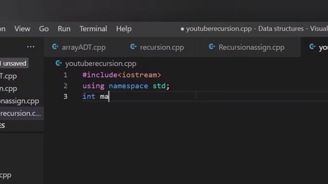 Complete Data Structures C/C++ - Recursion (Examples) || L5 смотреть онлайн