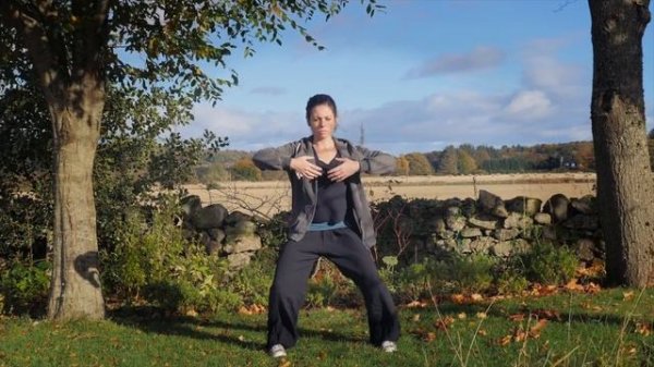 Closing a Qigong routine