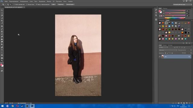 Уроки по фотошопу для начинающих//Урок третий//Очень подробное видео смотреть онлайн