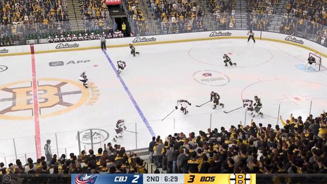 Boston Bruins vs Columbus Blue Jackets 12/3/2023 NHL 24 Gameplay смотреть онлайн