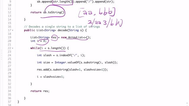 LeetCode 271. Encode and Decode Strings | Java | OO Design смотреть онлайн