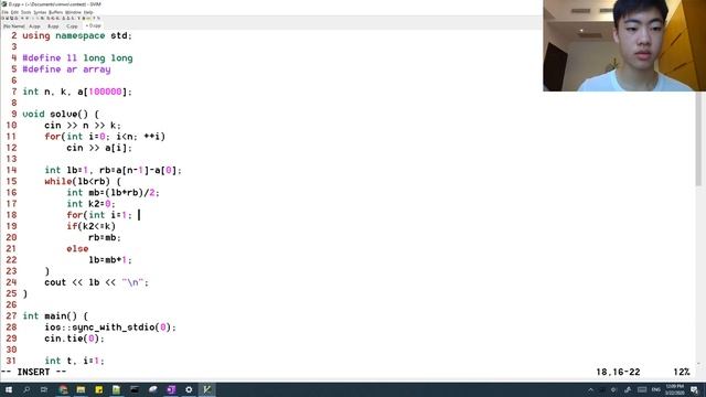 Winning Google Kickstart Round A 2020 + Facecam