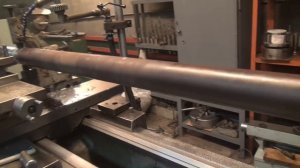 Проточка о-о-о-чень длинных валов на токарном станке.