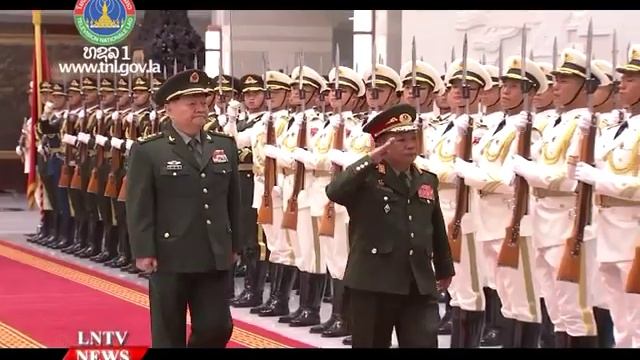General Chansamone Chanyalath meets General Zhang Youxia смотреть онлайн