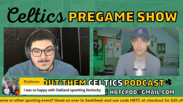 Celtics vs. Pistons Pregame Show смотреть онлайн