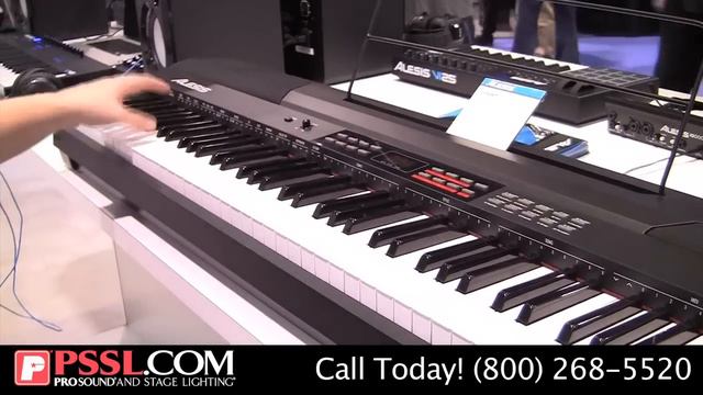 Coda Pro Digital Keyboard from Alesis - NAMM 2015 - PSSL смотреть онлайн