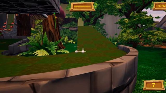 CUSTOM MAP: THE LAND OF DEWSBURY (HOLE 7-10) - Golf It - Part 19 - Pixel Playground смотреть онлайн