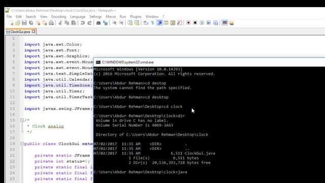 How to make Analogue clock in java | Analog clock in java with source code смотреть онлайн
