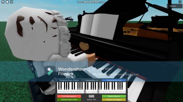 ROBLOX PIANO - Fur Elise by Beethoven (PART 2) смотреть онлайн