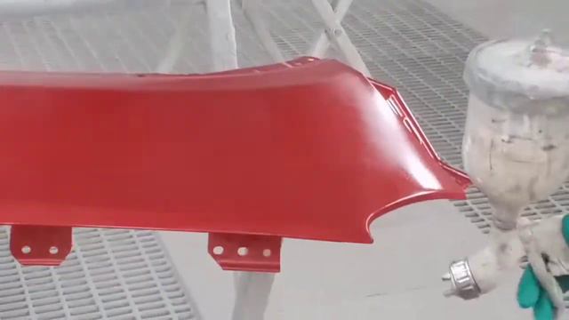 Bont#bumper#fender repaint, Clear Coat apply , Automobile skill painter .... смотреть онлайн