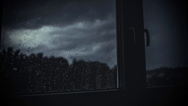 BEHIND THE WINDOW • 10H of Wind, Rain & Thunder • Sound Blocker смотреть онлайн