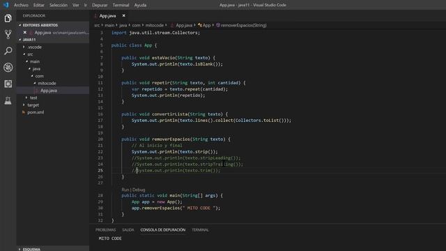 Curso #Java11 - 4 Métodos Strings смотреть онлайн