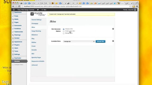 Mysite myway Modular Wordpress Theme Framework with many options смотреть онлайн