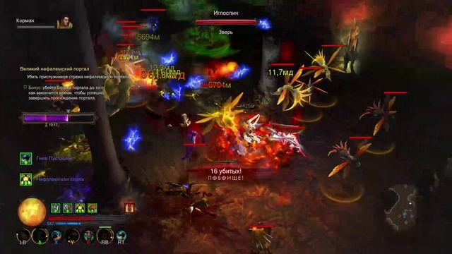 Diablo 3 UEE, варварша и Душитель в очень сложном ВП.mp4 смотреть онлайн