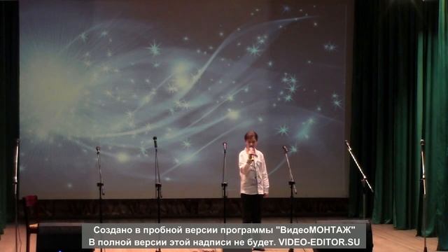 Влад 13 лет. "Осень" Пушкина. смотреть онлайн