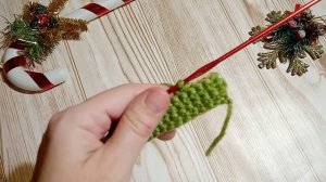 Новогодняя прихватка крючком. Мастер-класс.