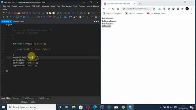 شرح php من دورة php darija (دورة php كاملة) -- PHP Function Arguments смотреть онлайн