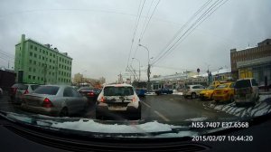 Текстильщики - Аэропорт / Tekstilshchiki - Aeroport 07/02/2015 (timelapse 4x)