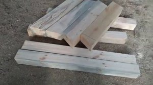 Стол из бруса 10/15 см.