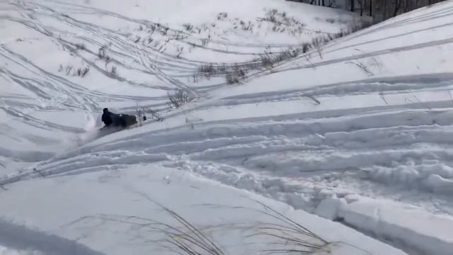 Прогулки на снегоходе! смотреть онлайн