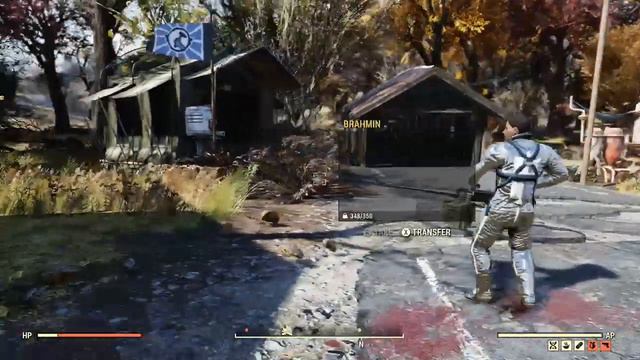 Fallout 76: Sofia Daguerre is the Terminator (equipping a camp ally with a weapon) смотреть онлайн