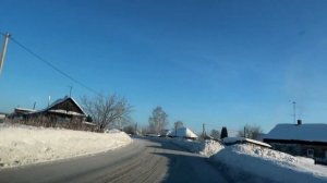 ПГТ Крапивинский. Кузбасс. АвтоЭкскурс