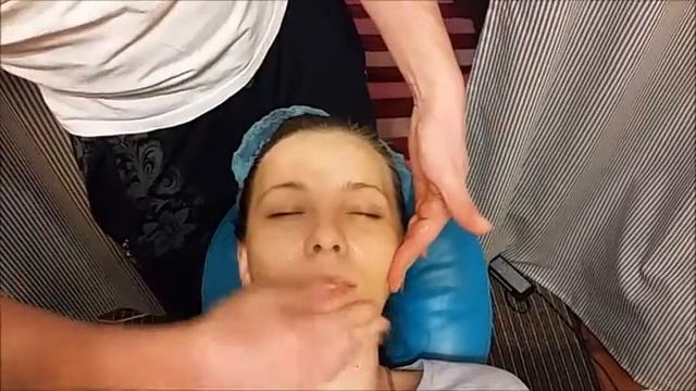 Массаж лица. Лимфодренаж. 2 Гуа-ша + медовый. смотреть онлайн