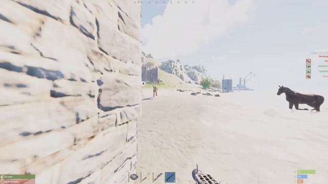 How a group Snowball becomes a defence - Rust Console edition смотреть онлайн