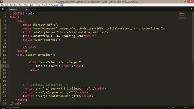 Alerts in Bootstrap 4.3 - (14) смотреть онлайн