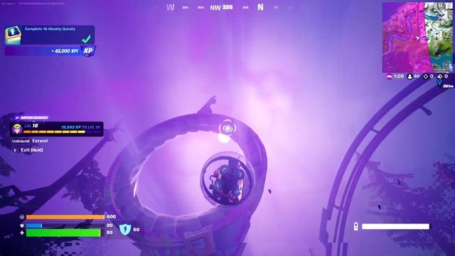 Enter the Slipstream in a Baller at The Screwballer Fortnite смотреть онлайн