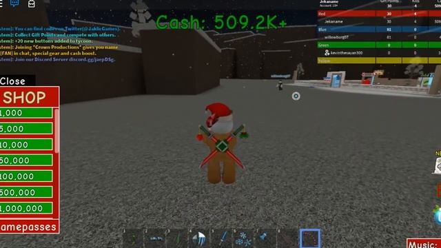 Рождественский магнат Christmas Tycoon # 2 ROBLOX смотреть онлайн
