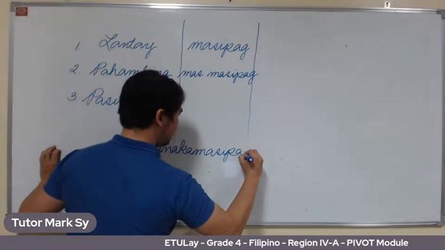 ETULay 2nd Quarter - Filipino 4 - Week 2 - PIVOT Module смотреть онлайн