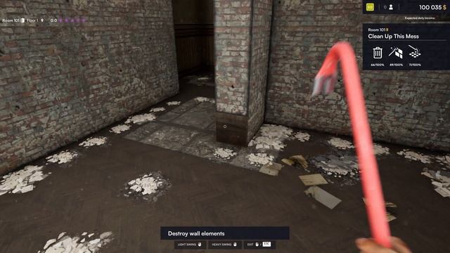 Hotel Renovator Ten Minute Taster PC Gameplay "Crowbar Time!" смотреть онлайн