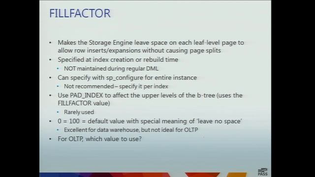 Index Fragmentation: Internals, Analysis, and Solutions смотреть онлайн