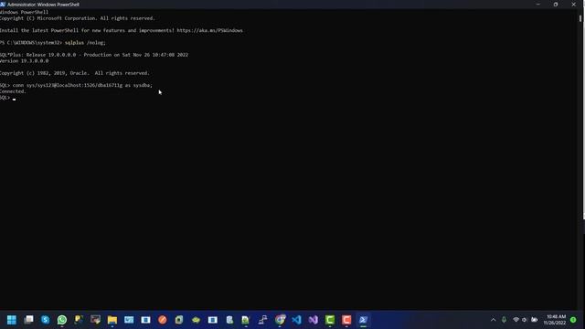 Oracle - connect remote database and execution of script file by CMD | Oracle remote db conn by cmd смотреть онлайн