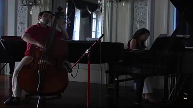 Bottesini concerto no.2 in Si(La)-minore 1st mvt. ilin-dime dimovski(bass) hiromi arai(piano) смотреть онлайн