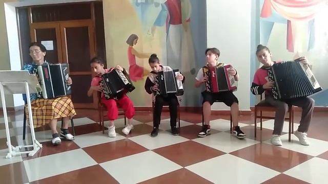 М. Кюсс Амурские волны Репетиции учеников 2-4 классов смотреть онлайн