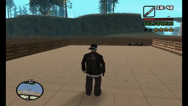 Где достать миниган в начале игры GTA SA ? смотреть онлайн
