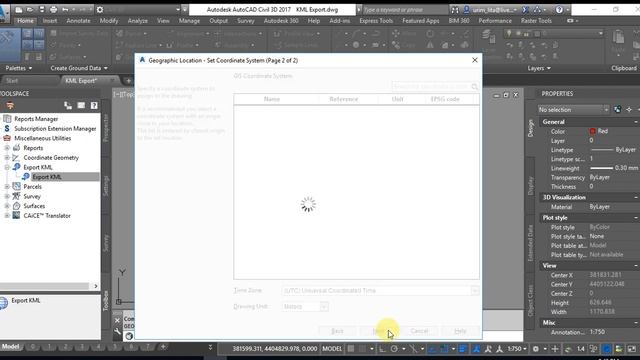 AutoCAD Civil 3D Geographic Location смотреть онлайн