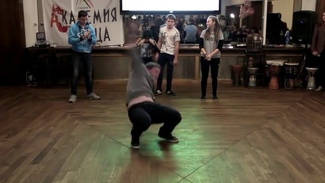 Break Dance - ученики выступают на день рождения Академии Танца смотреть онлайн