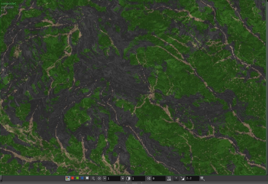 25 - Использование COPS для создания оттенков текстуры материала в Houdini смотреть онлайн