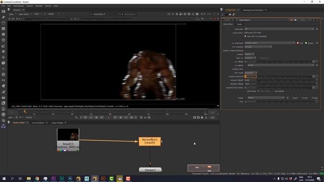 Fixing Arnold motion vector AOV for motion blur in Nuke смотреть онлайн