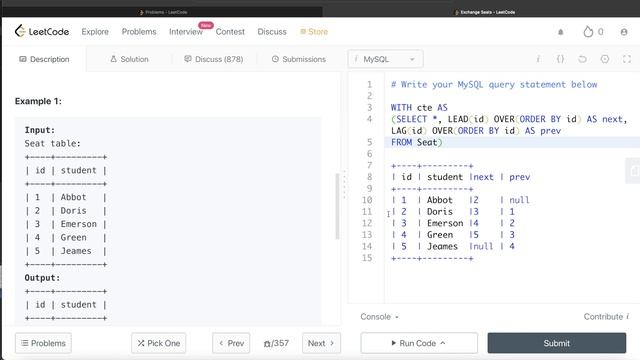 LeetCode Medium 626 Amazon Interview SQL Question with Detailed Explanation смотреть онлайн