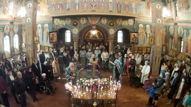 2021.11.25. Thanksgiving Moleben and Akathist. Благодарственный молебен с акафистом. смотреть онлайн