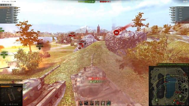 Учусь играть на 2,5к wn8 (самооценка занижена) #2 - World Of Tanks смотреть онлайн